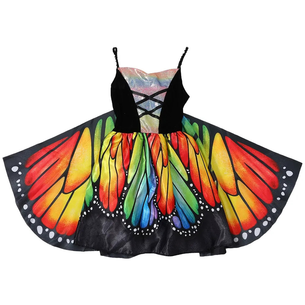 Conjunto de alas de disfraz de vestido de hada y mariposa para niños